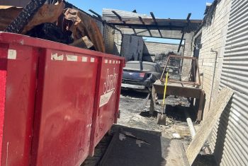 fire damage loss demolition contractor in Fresno, CA